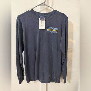 NWT - Comfort Colors Blue Long Sleeve Tee
